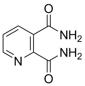 Pyridine-2,3-dicarboxamide molecular structure (CAS 4663-94-9)