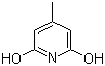 structure of CAS# 4664-16-8, 2,6-Dihydroxy-4-methylpyridine