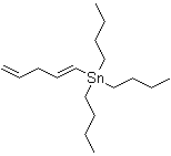 CAS 登录号：466696-62-8, 三丁基(1E)-1,4-戊二烯-1-基-锡烷