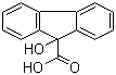 structure of CAS# 467-69-6, 9-Hydroxy-9-fluorenecarboxylic acid