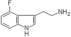 4-氟色胺分子结构 (CAS 467452-26-2)