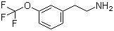 3-Trifluoromethoxyphenethylamine molecular structure (CAS 467461-10-5)
