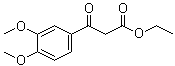 structure of CAS# 4687-37-0, Ethyl 3-(3,4-dimethoxyphenyl)-3-oxopropanoate