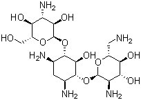 structure of CAS# 4696-76-8, Bekanamycin
