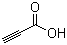 丙炔酸分子结构 (CAS 471-25-0)