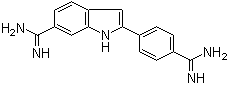structure of CAS# 47165-04-8, 4',6-Diamidino-2-phenylindole