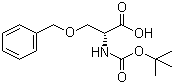 structure of CAS# 47173-80-8, N-Boc-O-Benzyl-D-serine