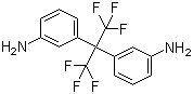 2,2-Bis(3-aminophenyl)hexafluoropropane molecular structure (CAS 47250-53-3)