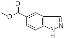 structure of CAS# 473416-12-5, Methyl 1H-indazole-5-carboxylate