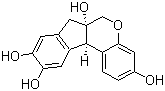 Brazilin molecular structure (CAS 474-07-7)