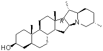 structure of CAS# 474-08-8, Demissidine
