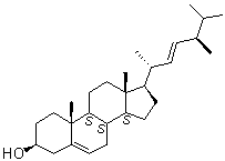 structure of CAS# 474-67-9, Brassicasterol