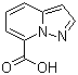 Pyrazolo[1,5-a]pyridine-7-carboxylic acid molecular structure (CAS 474432-62-7)