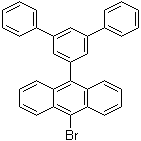 9-Bromo-10-[1,1':3',1''-terphenyl]-5'-ylanthracene molecular structure (CAS 474688-74-9)