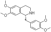CAS # 4747-98-2, (S)-(-)-Tetrahydropapaverine, (1S)-1-[(3,4-Dimethoxyphenyl)methyl]-1,2,3,4-tetrahydro-6,7-dimethoxyisoquinoline