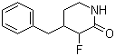 3-Fluoro-4-benzylpiperidinone molecular structure (CAS 475152-19-3)