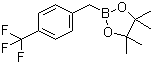 structure of CAS# 475250-46-5, 4-(Trifluoromethyl)benzylboronic acid pinacol ester