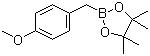 structure of CAS# 475250-52-3, 4-Methoxybenzylboronic acid pinacol ester