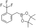 structure of CAS# 475250-54-5, 2-(Trifluoromethyl)benzylboronic acid pinacol ester