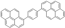 structure of CAS# 475460-77-6, 1,4-Di(1-pyrenyl)benzene