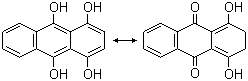 structure of CAS# 476-60-8, Anthracene-1,4,9,10-tetraol