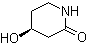 (4S)-4-Hydroxy-2-piperidinone molecular structure (CAS 476014-92-3)