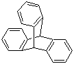 structure of CAS# 477-75-8, Triptycene