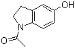 1-(5-Hydroxyindolin-1-yl)ethanone molecular structure (CAS 4770-32-5)