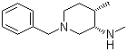 structure of CAS# 477600-69-4, (3S,4S)-1-苄基-N,4-二甲基哌啶-3-胺