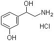 structure of CAS# 4779-94-6, Norfenefrine hydrochloride