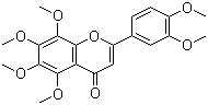 Nobiletin molecular structure (CAS 478-01-3)