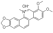 Chelerythrine hydroxide molecular structure (CAS 478-03-5)