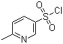 structure of CAS# 478264-00-5, 6-Methylpyridine-3-sulfonyl chloride