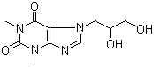 structure of CAS# 479-18-5, Diprophylline