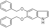 structure of CAS# 4790-19-6, 5,6-Bis(benzyloxy)-1H-indole