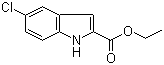 structure of CAS# 4792-67-0, Ethyl 5-chloro-2-indolecarboxylate