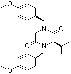 CAS 登录号：479681-55-5, (S)-N,N'-双对甲氧苄基-3-异丙基哌嗪-2,5-二酮