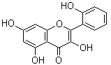 structure of CAS# 480-15-9, 2',3,5,7-Tetrahydroxyflavone