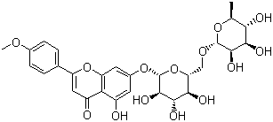 structure of CAS# 480-36-4, Linarin