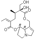 Retrorsin molecular structure (CAS 480-54-6)