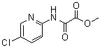 structure of CAS# 480450-68-8, [(5-Chloro-2-pyridinyl)amino]oxoacetic acid methyl ester