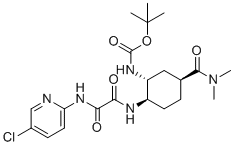 Edoxaban Impurity 11(1R,2R,4S) molecular structure (CAS 480451-98-7)