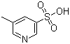 5-甲基吡啶-3-磺酸分子结构 (CAS 4808-70-2)