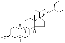 alpha-Spinasterol molecular structure (CAS 481-18-5)