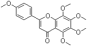 structure of CAS# 481-53-8, Tangeretin