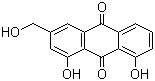 structure of CAS# 481-72-1, Aloe-emodin