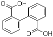 2,2'-联苯二甲酸分子结构 (CAS 482-05-3)