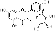阿福豆苷分子结构 (CAS 482-39-3)