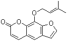欧前胡素分子结构 (CAS 482-44-0)