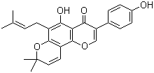 Osajin molecular structure (CAS 482-53-1)